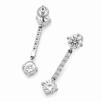 Thumbnail for 14k Gold Lab Diamond Earrings 4.60 cwt. EAR0293