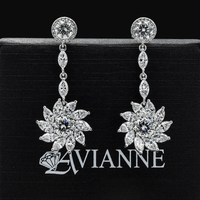 Thumbnail for 14k Gold Lab Diamond Earrings 8.76 cwt. EAR0292
