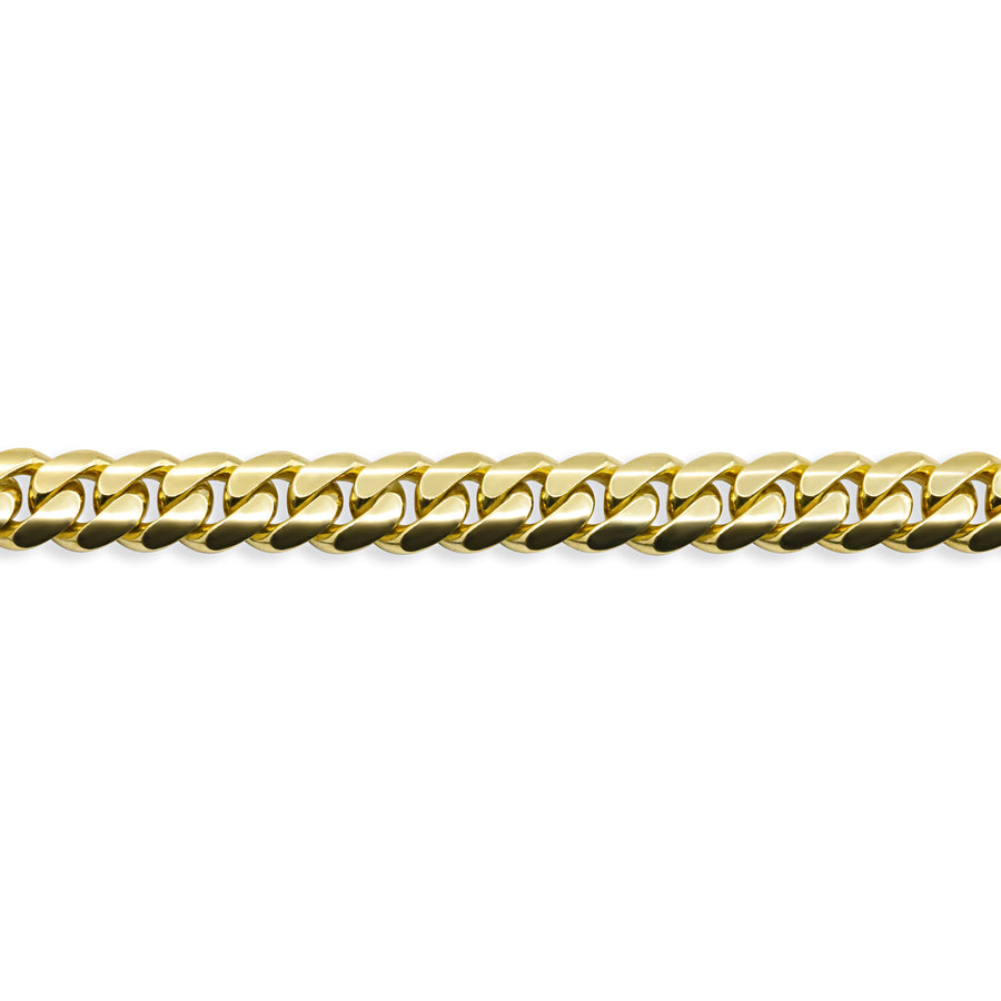 Copy of 14k Yellow Gold Diamond Cuban Necklace 17.62 Ctw