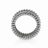 Thumbnail for 14K Gold Lab Diamond Beaded Edge Eternity Band 1.87 CTW