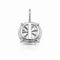 Thumbnail for 14K White Gold Lab Diamond Round Brilliant Solitaire Pendant 5.83 CTW