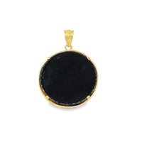 Thumbnail for 14K Yellow Gold New York Yankees NY Logo Pendant