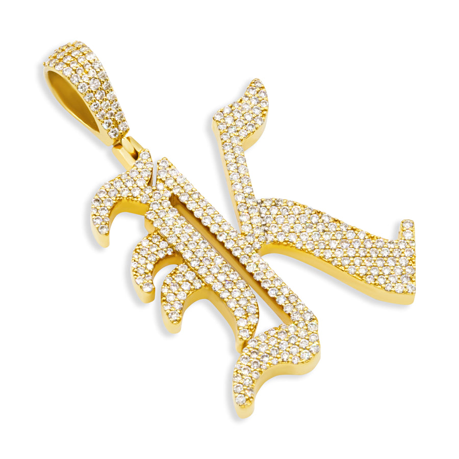 Yellow 14kt K Pendant Yellow Gold 3.22 CtW