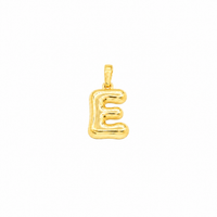 Thumbnail for Yellow Gold 10K Yellow Gold Plain Letter E Initial Pendant
