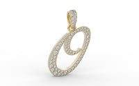 Thumbnail for Yellow Gold Diamond Letter o Initial Script Pendant  0.63 ctw (Copy) (Copy) (Copy) (Copy) (Copy) (Copy) (Copy)