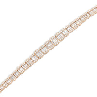 Thumbnail for 14k Baguette Bracelet 7.8 Ctw