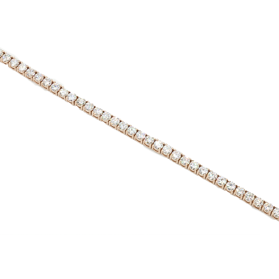 14k Tennis Necklace 40 Ctw Lab Made Diamond – Avianne Jewelers