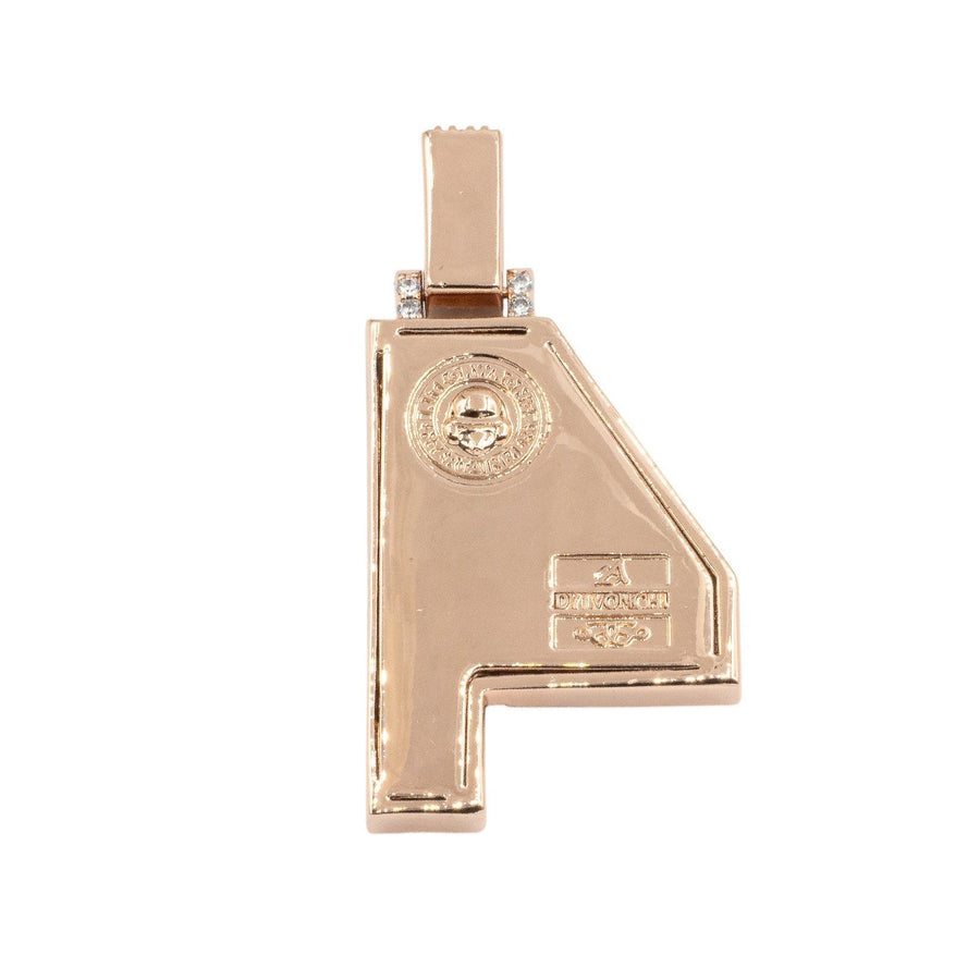 41 Collab Pendant 18K Yellow Gold Plated Two Tone