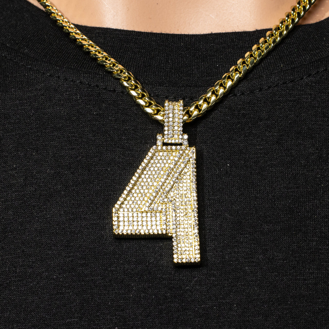 41 Collab Pendant 18K Yellow Gold Plated Two Tone