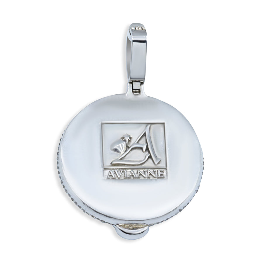 Yellow 14kt No Snitching Pendant White Gold 3.5 CtW