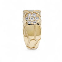 Thumbnail for 10K Yellow Gold Nugget Ring .5 Cwt.