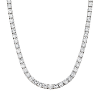 Thumbnail for 10K Gold LAB Diamond Graduated Tennis Chain 80.66 CTW