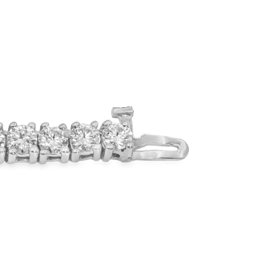 14k Gold Lab Diamond Tennis Chain 3.7 MM 20 CTW