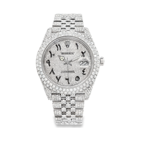 Thumbnail for Diamond 41mm Datejust Jubilee Stainless Steel 14 ctw