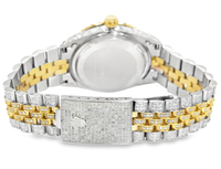 Thumbnail for Diamond Two Tone Rolex Datejust 36mm 15ctw