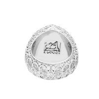 Thumbnail for 14K White Gold Marquise-Cut Lab Diamond Dome Ring 5.03 CTW
