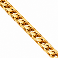 Thumbnail for 10k Yellow Gold Mens Franco Chain 4.5 mm