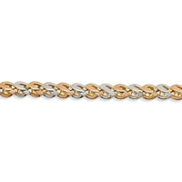 Thumbnail for Two Tone / 8 in 18k Gold Two Tone Necklace 9mm
