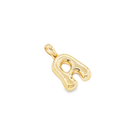 Thumbnail for Yellow Gold 10K Yellow Gold Plain Letter A Initial Pendant