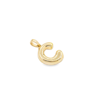 Thumbnail for Yellow Gold 10K Yellow Gold Plain Letter C Initial Pendant