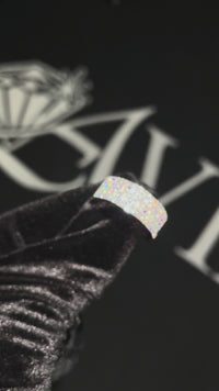 10K Solid White Gold Mens Lab Diamond Wedding Ring Band 2.02 Ctw