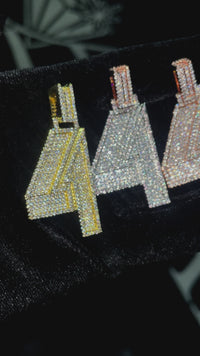 41 Collab Pendant 18K Rose Gold Plated with Swarovski