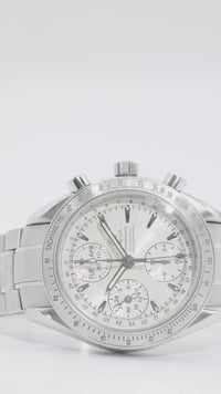 Omega Speedmaster Day Date Chrono Silver Dial Watch