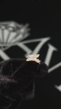 14k Yellow Gold Marquise Diamond Ring