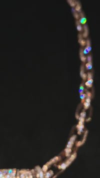 14KT SOLID HERMES LINK CHAIN 40.7CTW