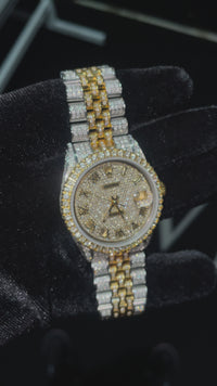 Rolex Datejust de diamantes de 36 mm y 15 quilates