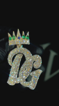 14kt Diamond DG Pendant 5.23 Ctw