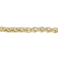 Thumbnail for 14k Yellow Gold Avianne Wheat Chain 3 mm