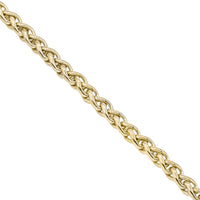 Thumbnail for 14k Yellow Gold Avianne Wheat Chain 3 mm