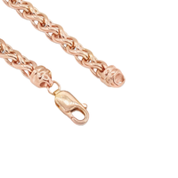 Thumbnail for 14k Yellow Gold Avianne Wheat Chain 3 mm