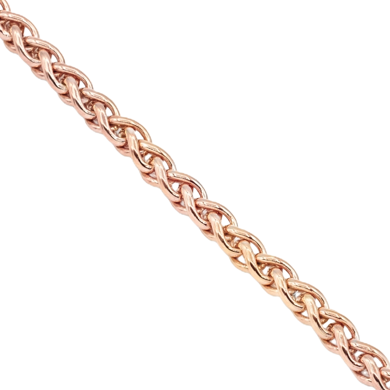 14k Yellow Gold Avianne Wheat Chain 3 mm