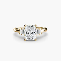 Thumbnail for Baguette Accent Solitaire