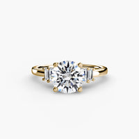 Thumbnail for Baguette Accent Solitaire