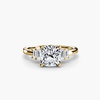 Thumbnail for Baguette Accent Solitaire