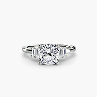 Thumbnail for Baguette Accent Solitaire