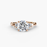 Thumbnail for Baguette Accent Solitaire