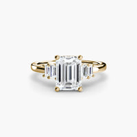 Thumbnail for Baguette Accent Solitaire