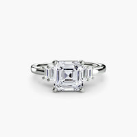 Thumbnail for Baguette Accent Solitaire
