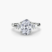 Thumbnail for Baguette Accent Solitaire