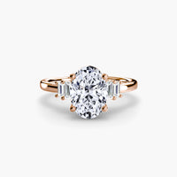 Thumbnail for Baguette Accent Solitaire