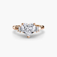 Thumbnail for Baguette Accent Solitaire