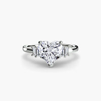 Thumbnail for Baguette Accent Solitaire