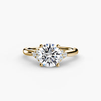 Thumbnail for Solitaire with Cluster Shoulders