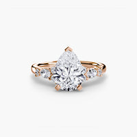 Thumbnail for The Floral Accent Solitaire
