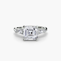 Thumbnail for The Floral Accent Solitaire