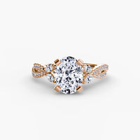 Thumbnail for The Twist Pavé Ring